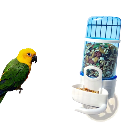 Bird Water Dispenser for Cages Blue Pp Large 15cm