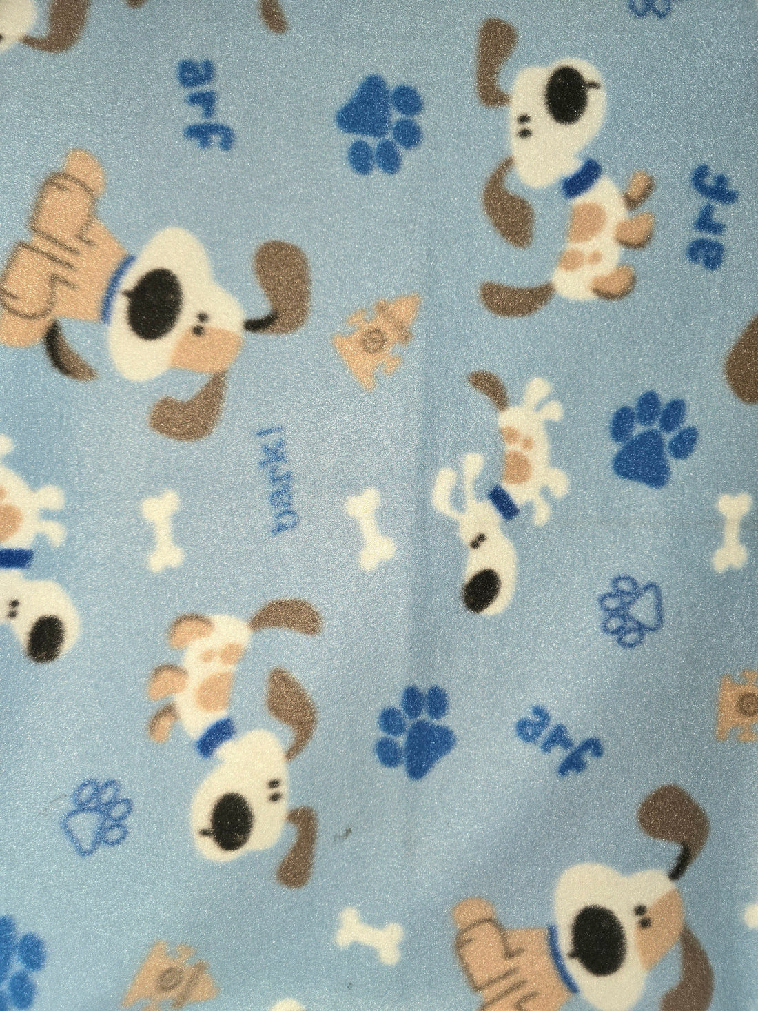 Dog Blanket - puppy print