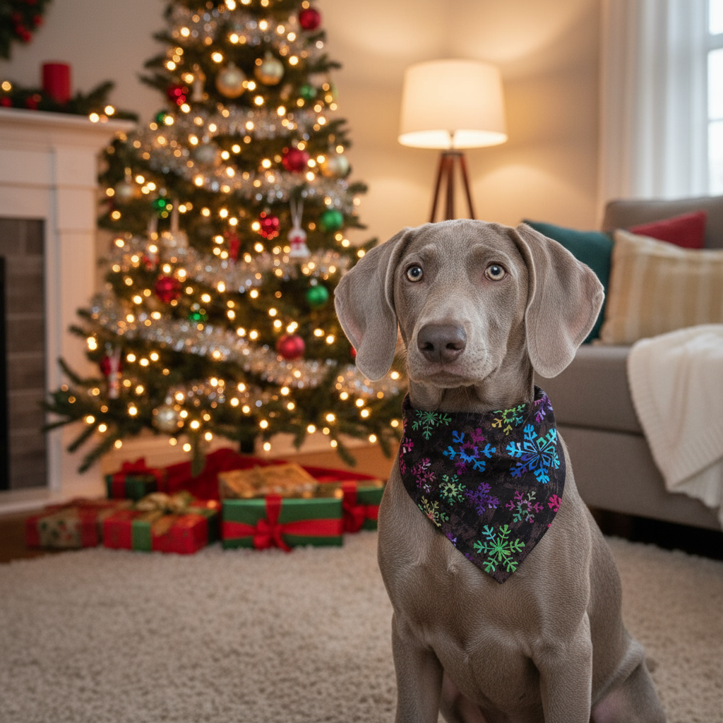 Christmas Dog Bandanas