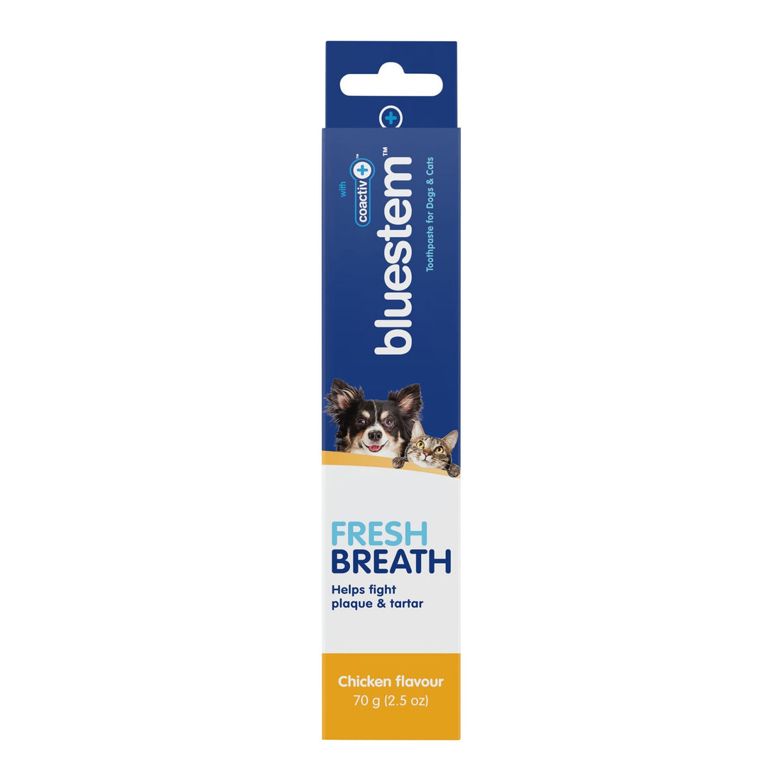 Bluestem Coactiv+ Pet Toothpaste for Dogs and Cats, Chicken Flavor, 2.5 oz