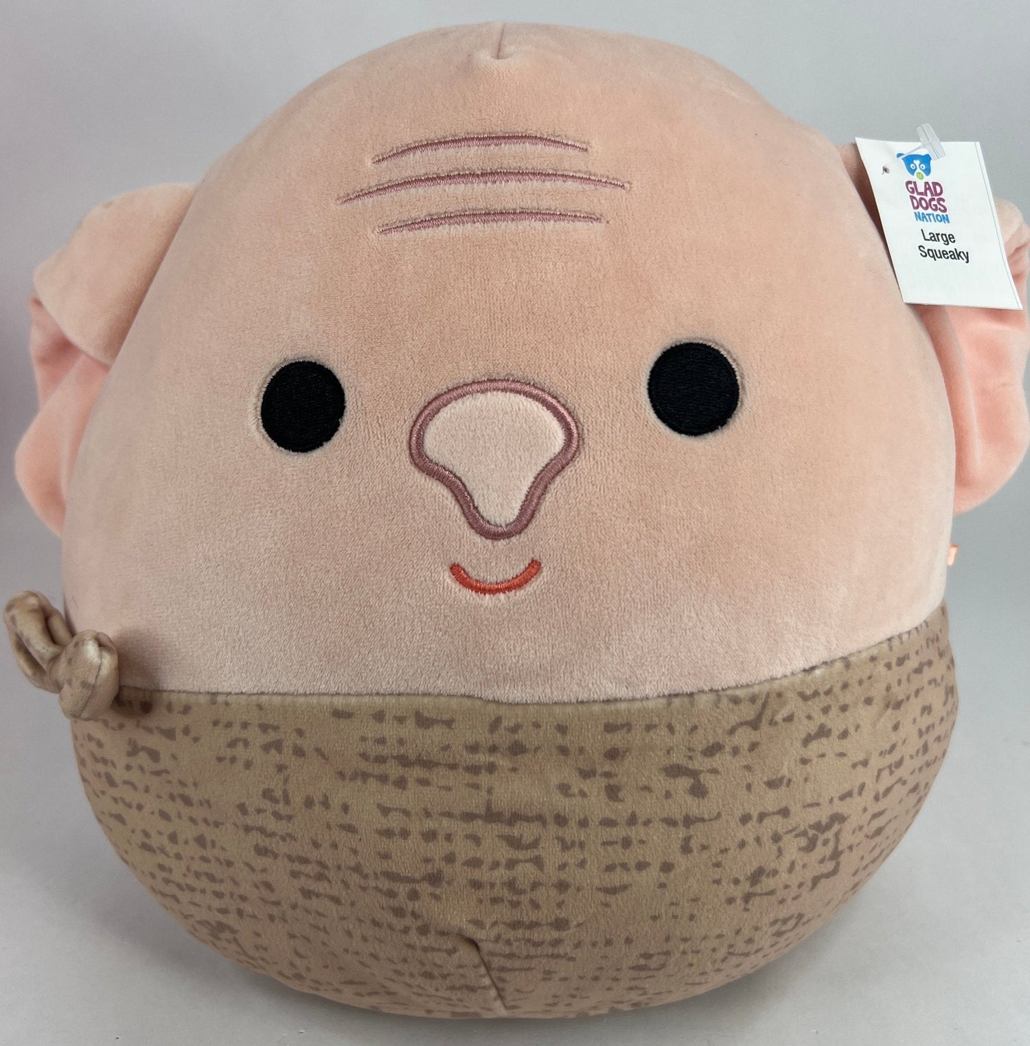 BOGO! Large Squishy Cuddlers Super Soft Plush Pet Toys: Squeak &amp; NO Squeak