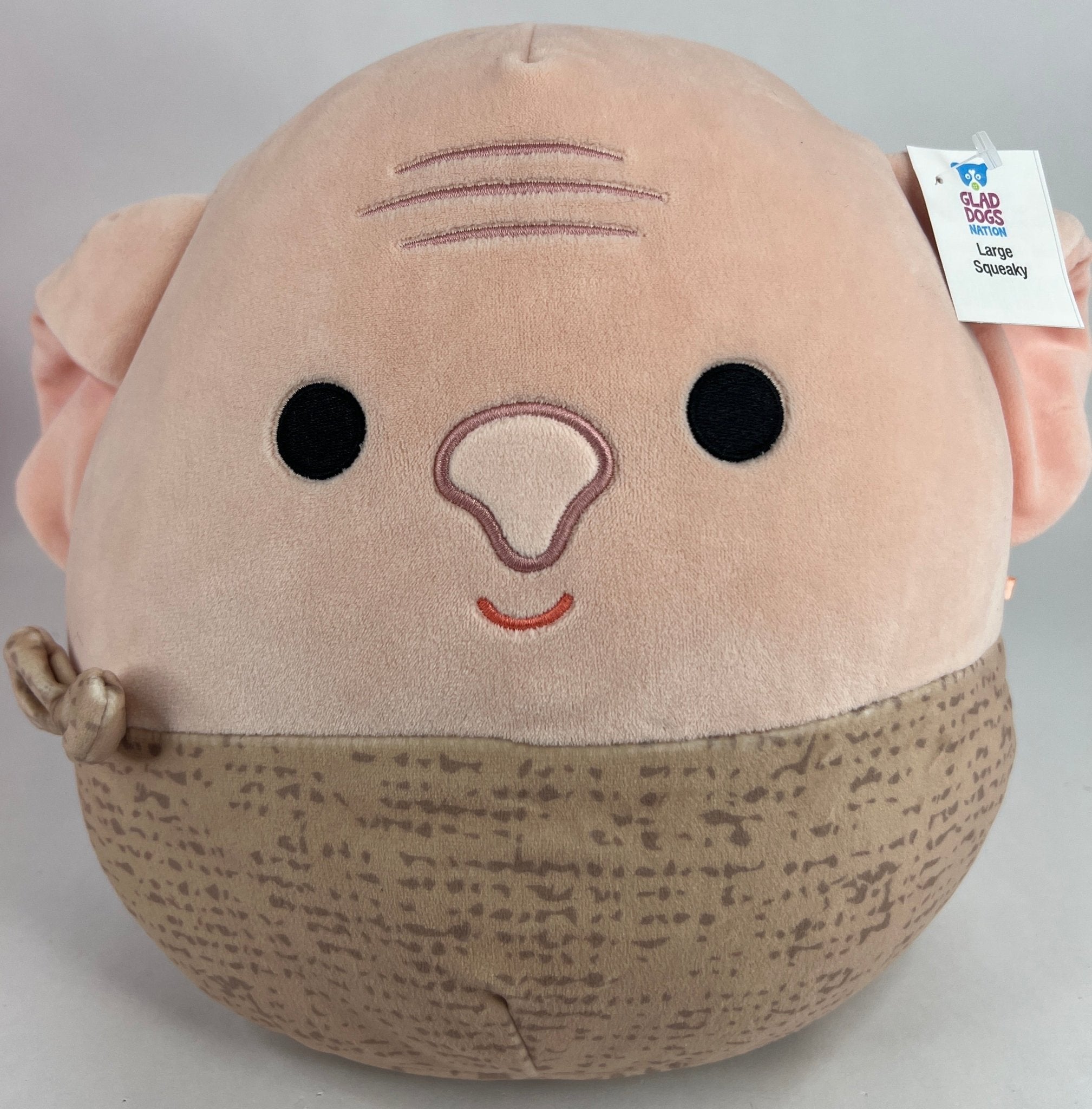 BOGO! Large Squishy Cuddlers Super Soft Plush Pet Toys: Squeak &amp; NO Squeak