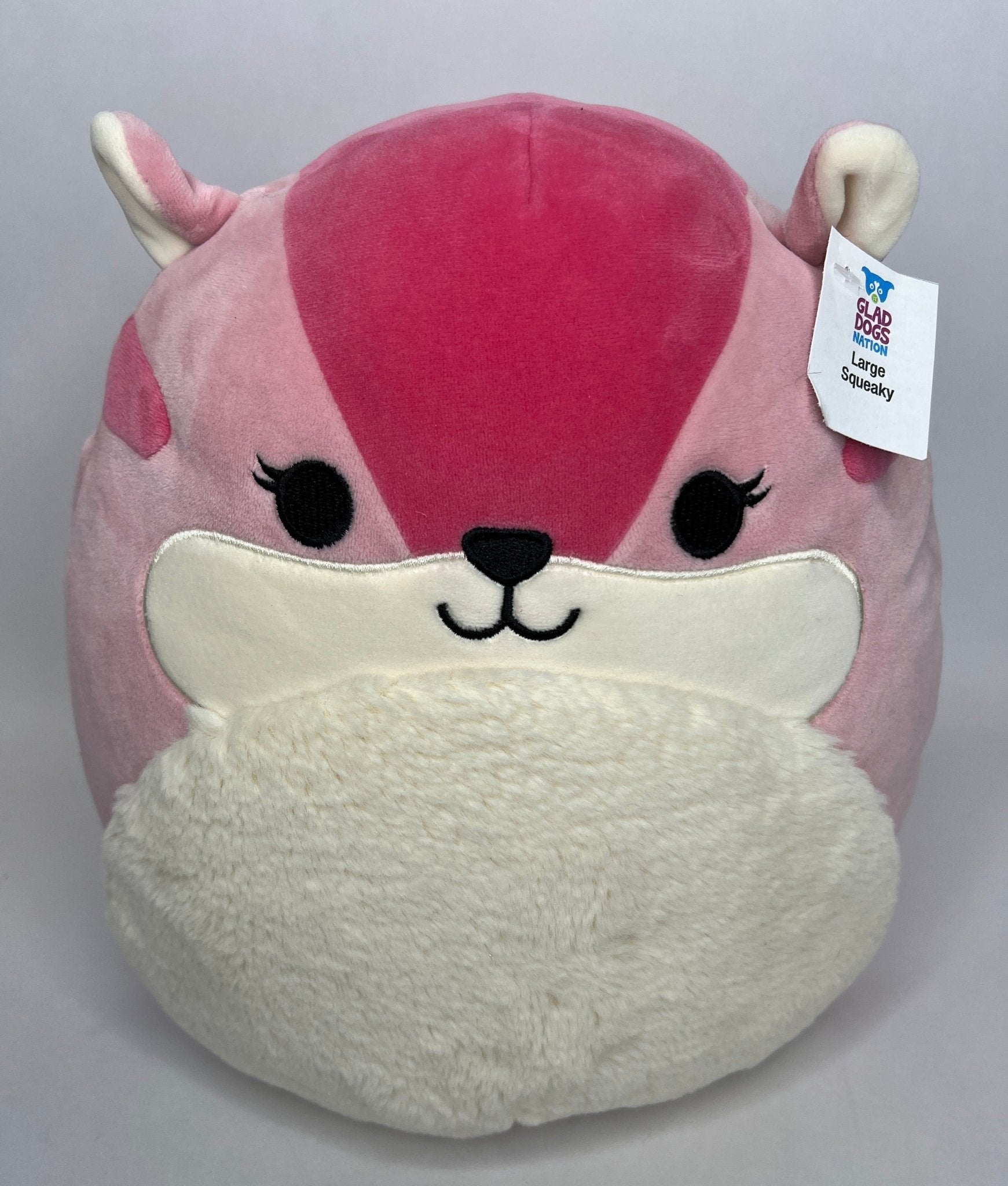 BOGO! Large Squishy Cuddlers Super Soft Plush Pet Toys: Squeak &amp; NO Squeak