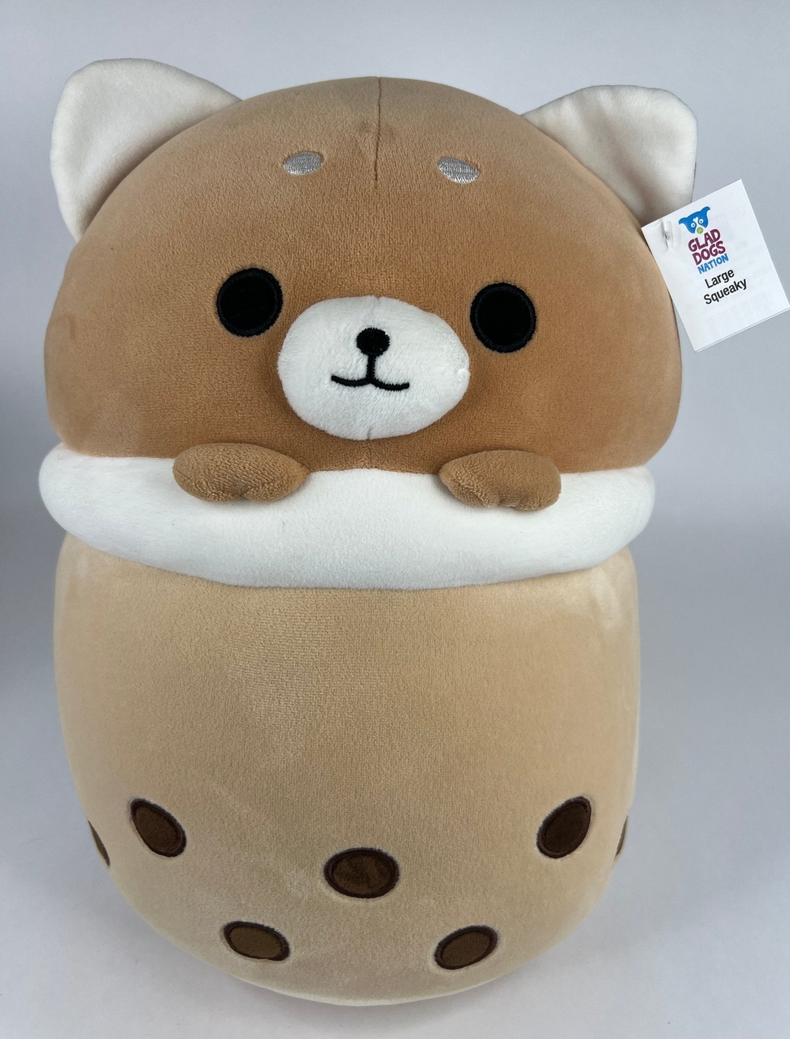 BOGO! Large Squishy Cuddlers Super Soft Plush Pet Toys: Squeak &amp; NO Squeak