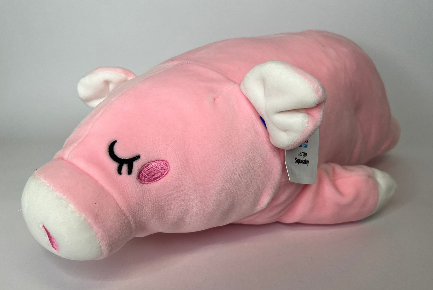 BOGO! Large Squishy Cuddlers Super Soft Plush Pet Toys: Squeak &amp; NO Squeak