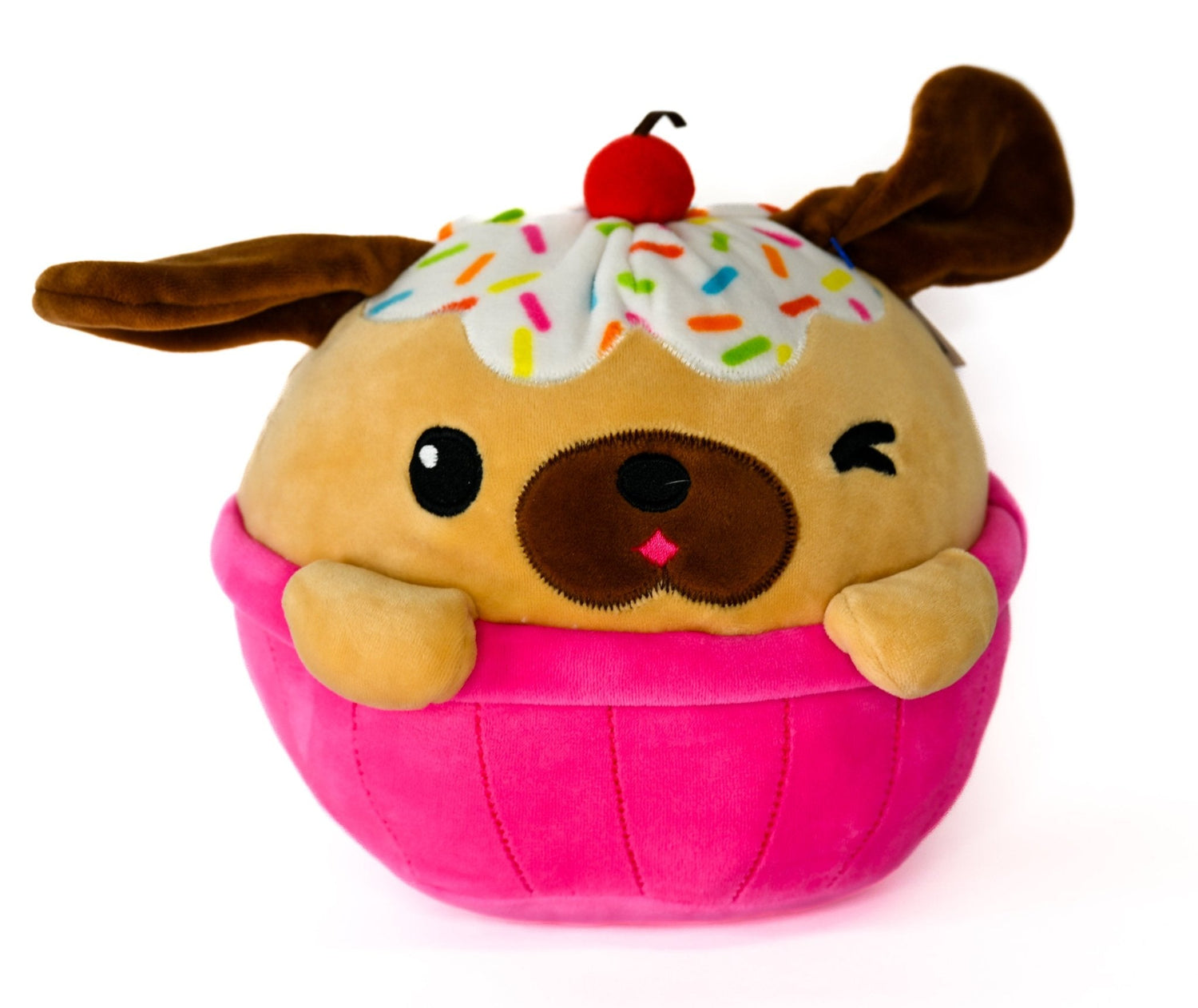BOGO! Medium Squishy Cuddlers Super Soft Plush Pet Toys: Squeak &amp; NO Squeak