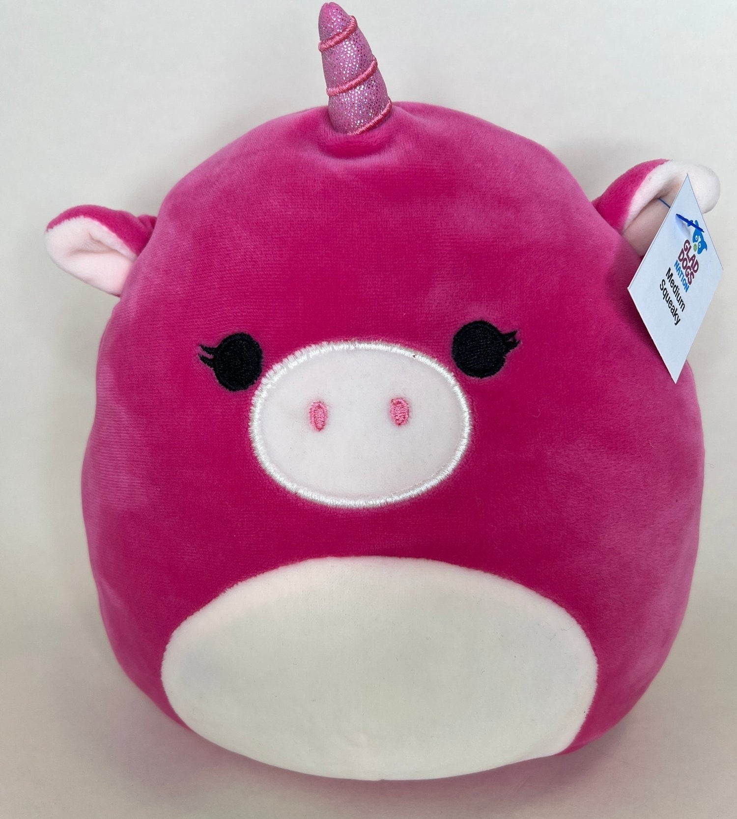 BOGO! Medium Squishy Cuddlers Super Soft Plush Pet Toys: Squeak &amp; NO Squeak