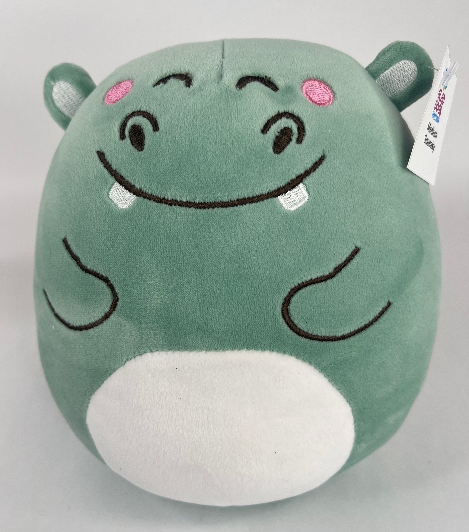 BOGO! Medium Squishy Cuddlers Super Soft Plush Pet Toys: Squeak &amp; NO Squeak