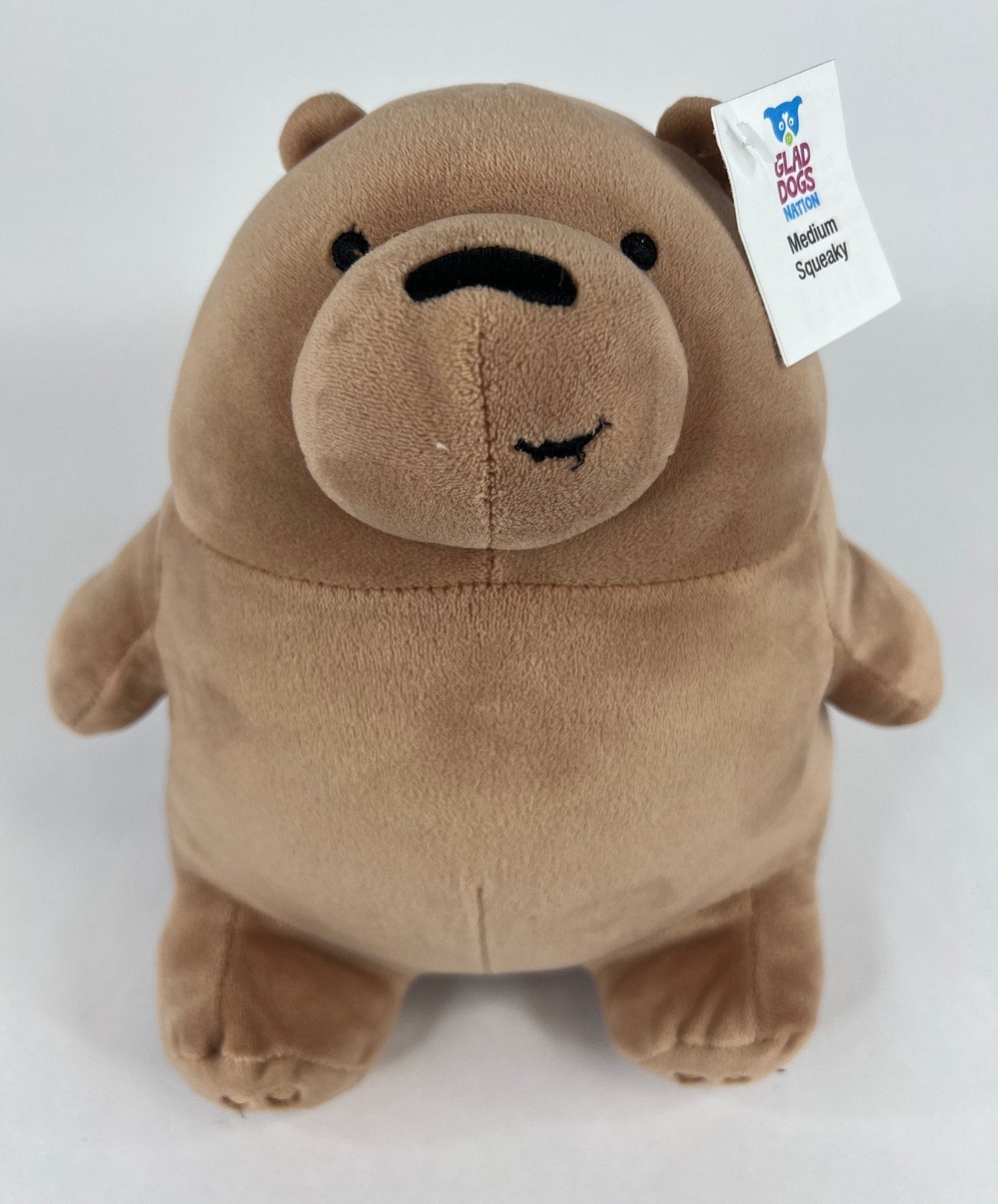BOGO! Medium Squishy Cuddlers Super Soft Plush Pet Toys: Squeak &amp; NO Squeak
