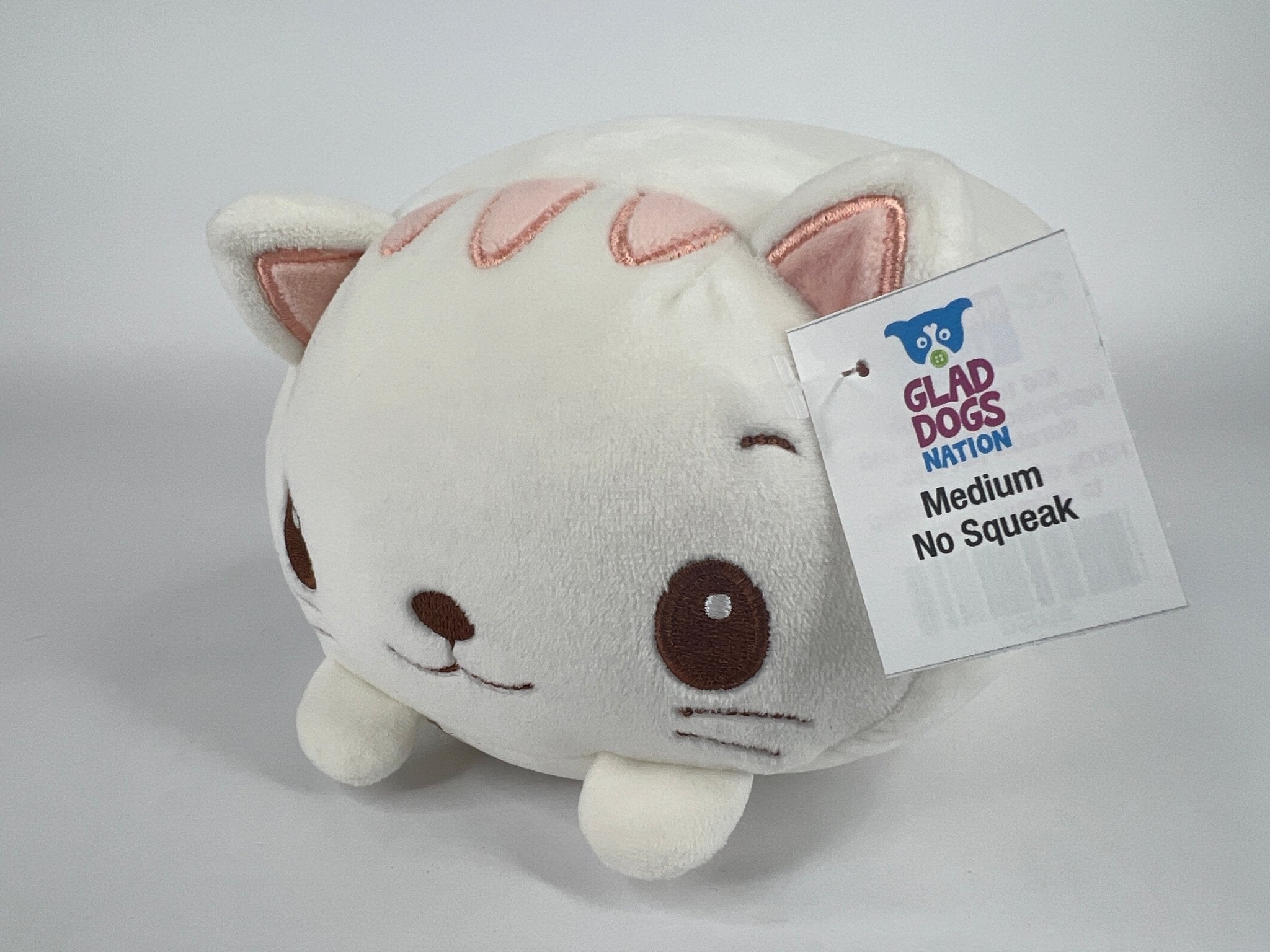 BOGO! Medium Squishy Cuddlers Super Soft Plush Pet Toys: Squeak &amp; NO Squeak
