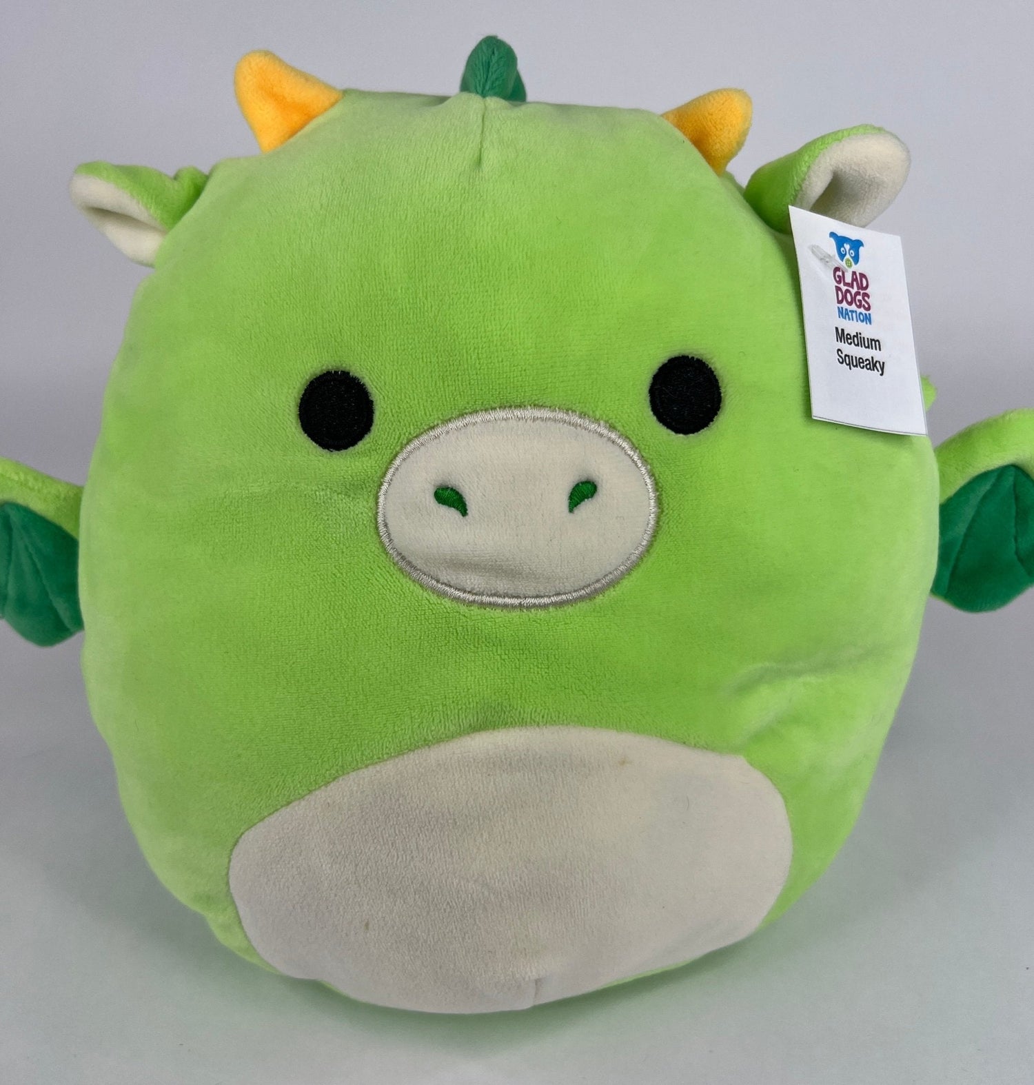 BOGO! Medium Squishy Cuddlers Super Soft Plush Pet Toys: Squeak &amp; NO Squeak