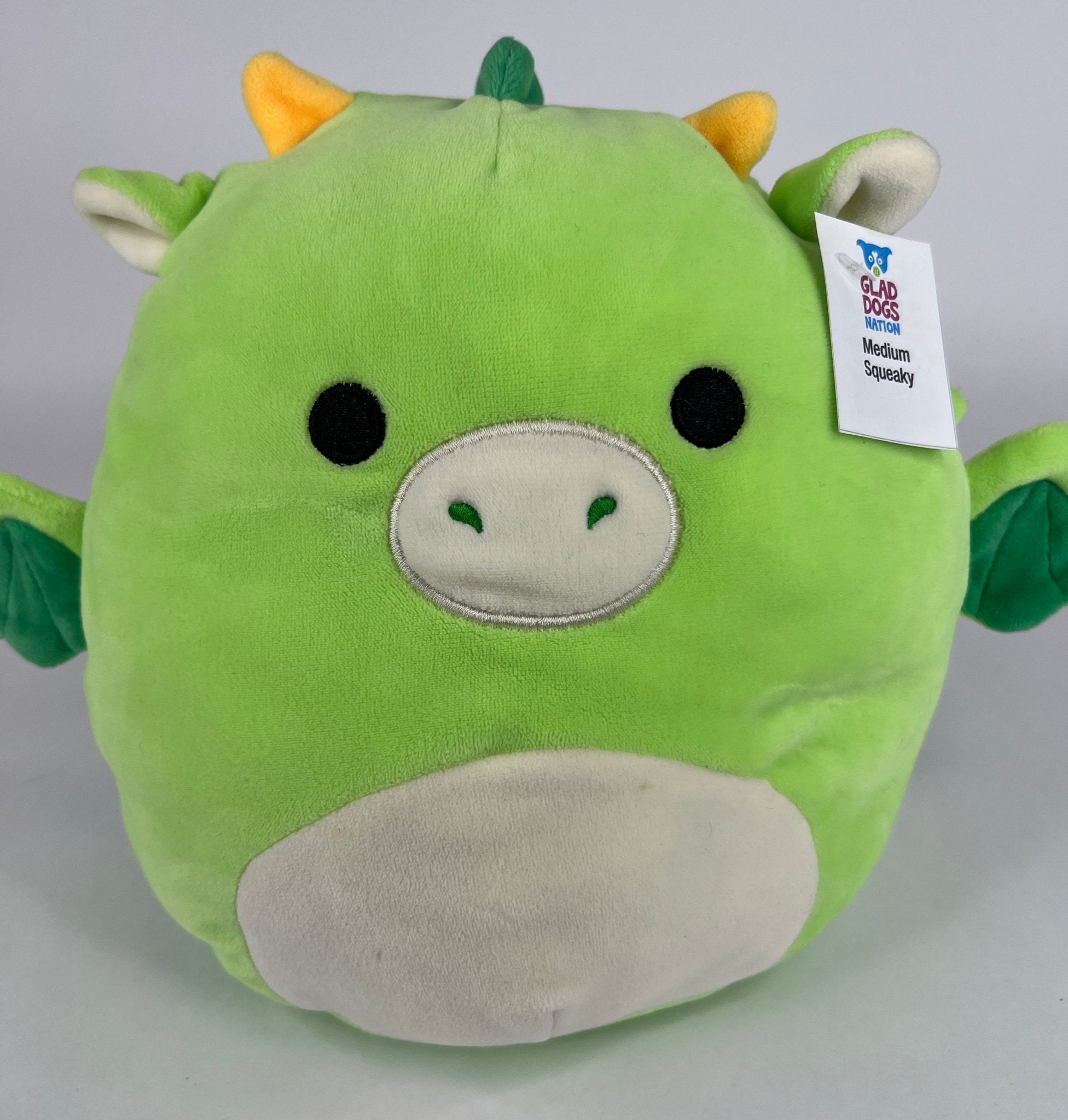 BOGO! Medium Squishy Cuddlers Super Soft Plush Pet Toys: Squeak &amp; NO Squeak