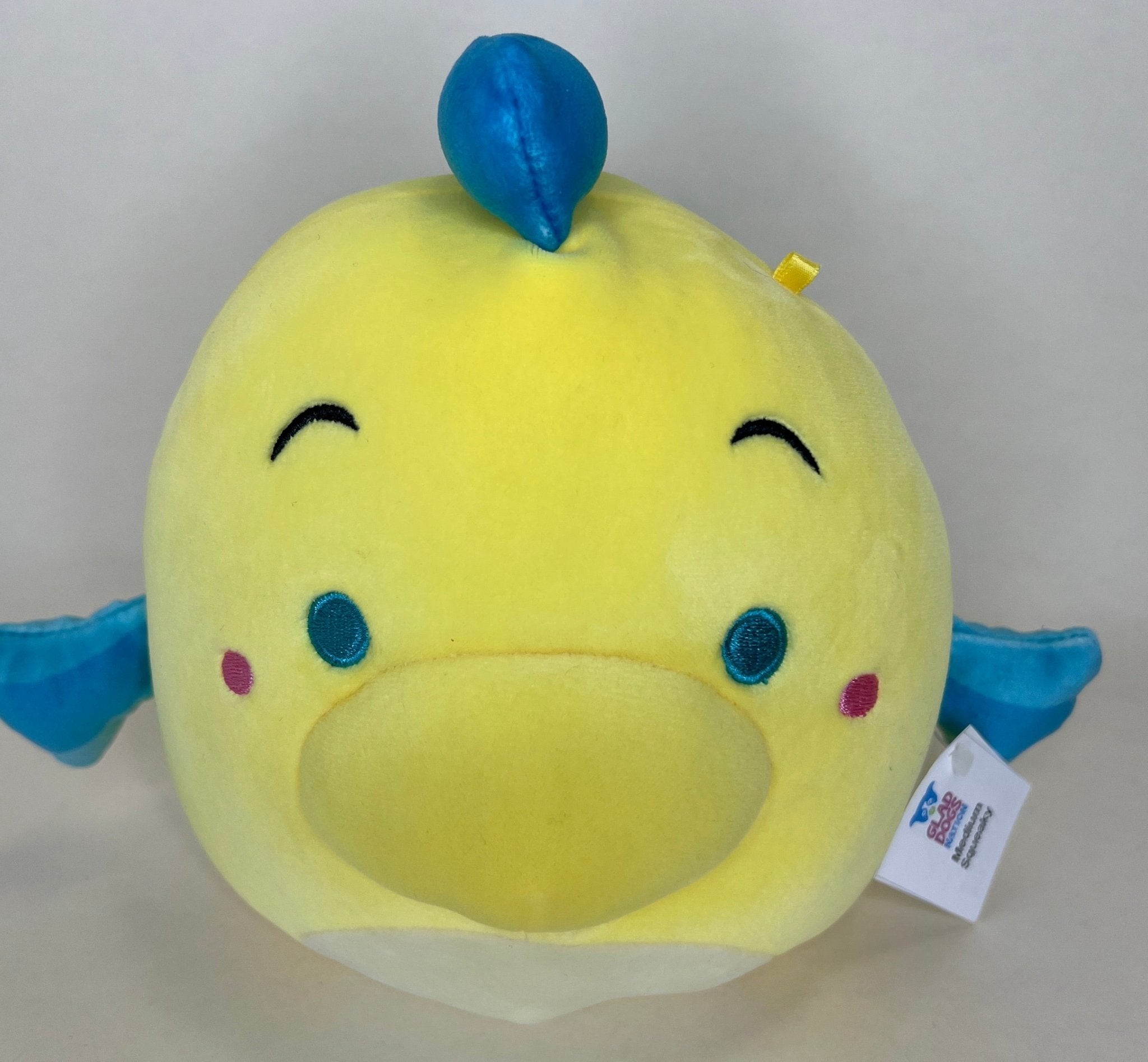 BOGO! Medium Squishy Cuddlers Super Soft Plush Pet Toys: Squeak &amp; NO Squeak