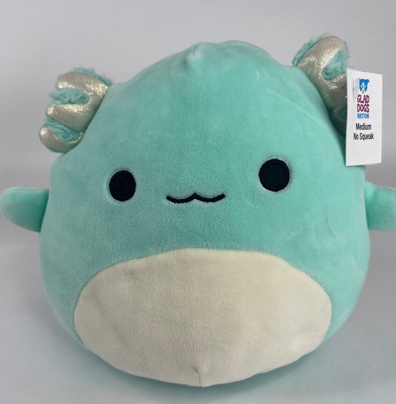 BOGO! Medium Squishy Cuddlers Super Soft Plush Pet Toys: Squeak &amp; NO Squeak
