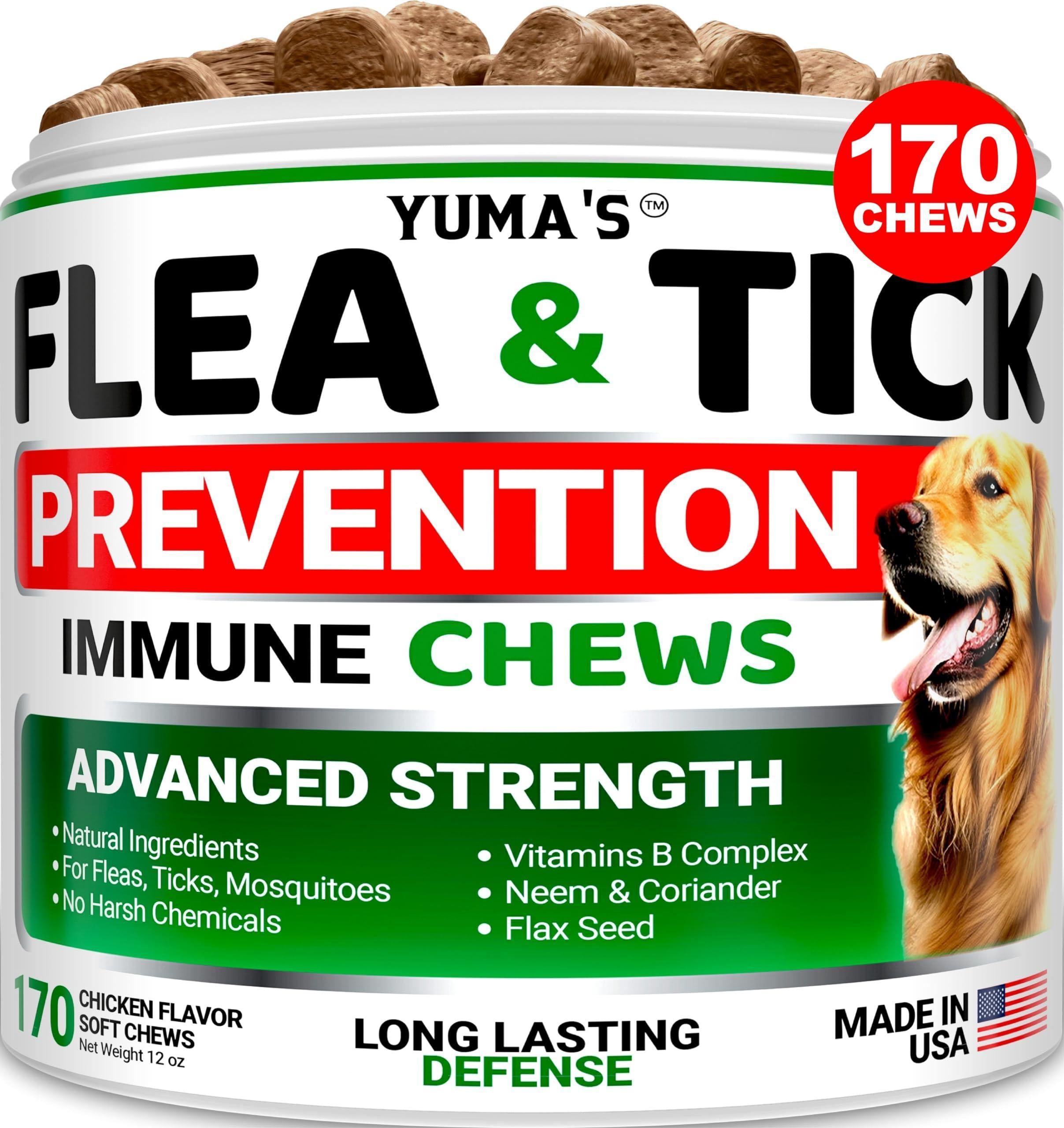 Flea &amp; Tick Chews for Dogs New Flavor