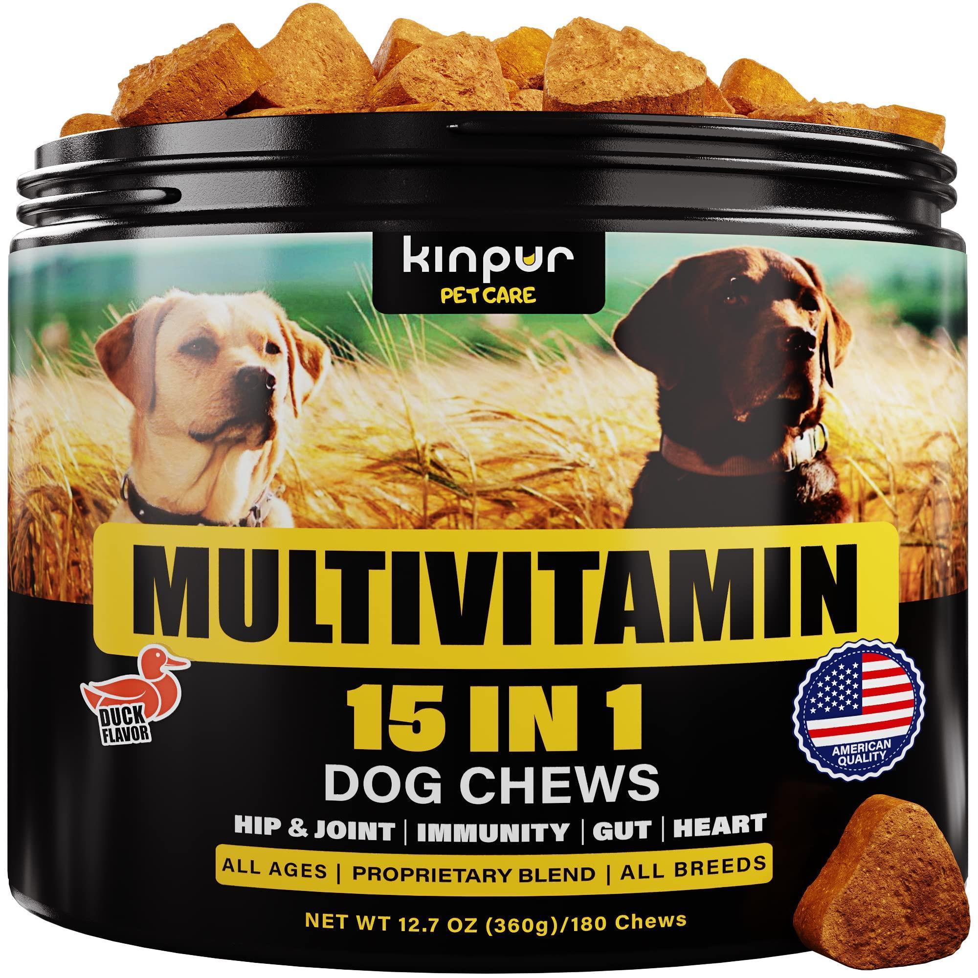 Dog Multivitamin 15-in-1 Immune Digestion Joint &amp; Heart Health