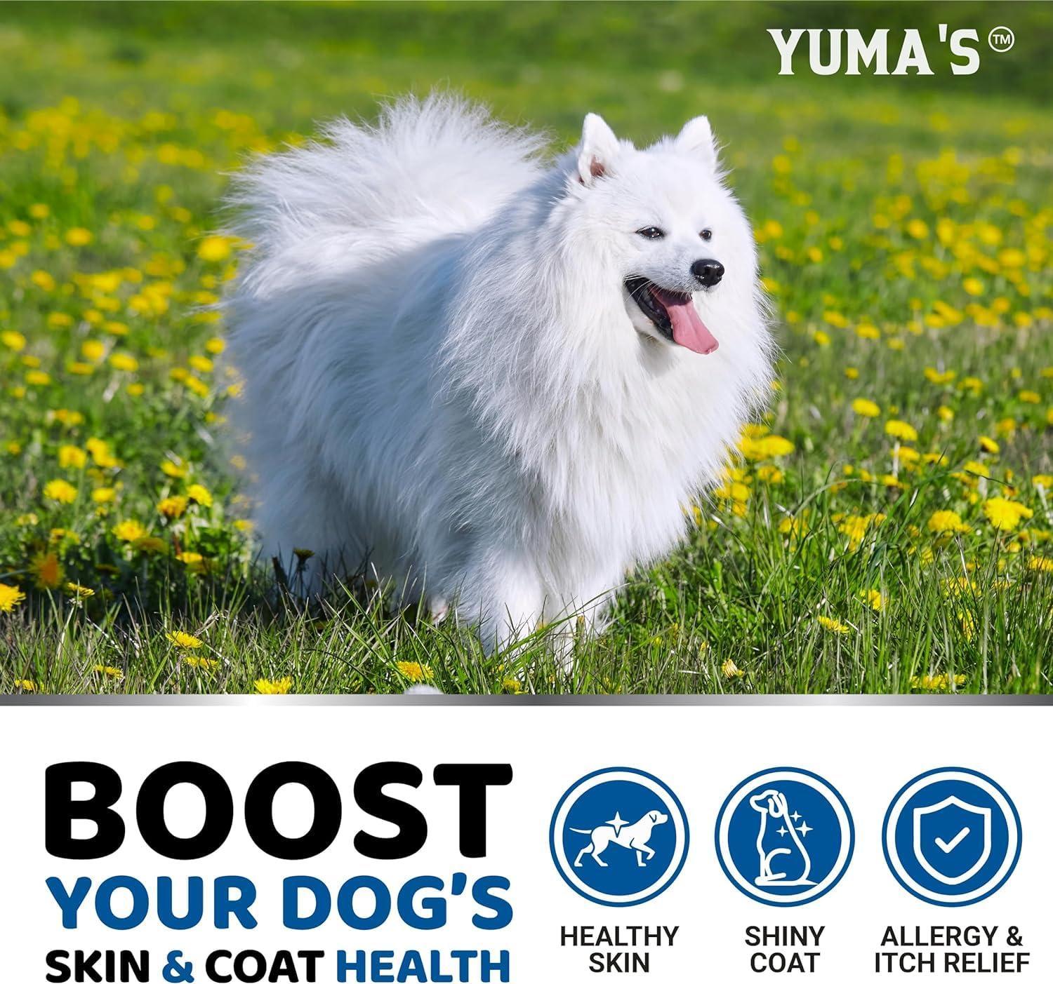 Omega-3 Fish Oil for Dogs 2-Pack Skin &amp; Coat Itchy Skin Relief