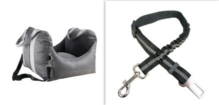 Pet Dog Car Carrier Seat Waterproof Basket Portable Car Seat Safety Travelling Mesh Hanging Bags Breathable Beds &amp; Sofas