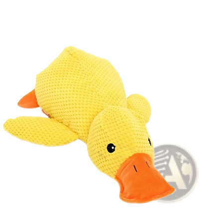 Calming Duck Toy for Dogs Anxiety Relief Quacking Plush