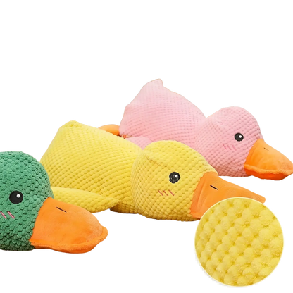 Calming Duck Toy for Dogs Anxiety Relief Quacking Plush