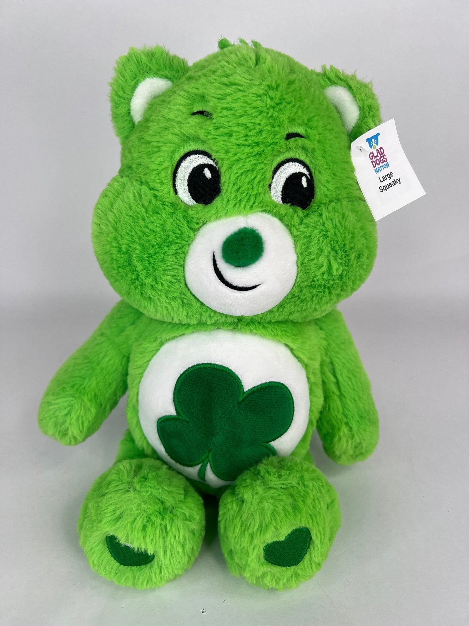 Care Bears Squeaky &amp; NO Squeak Dog Toys Upcycled Plush