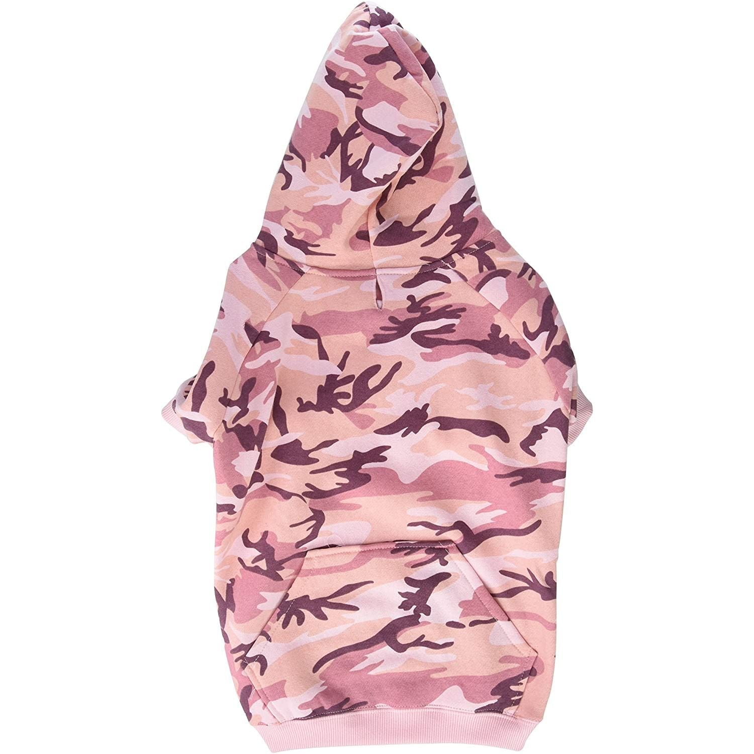 Casual Canine Camo Hoodie Dogs LG Pink Perfect For Winter &amp; Fall!