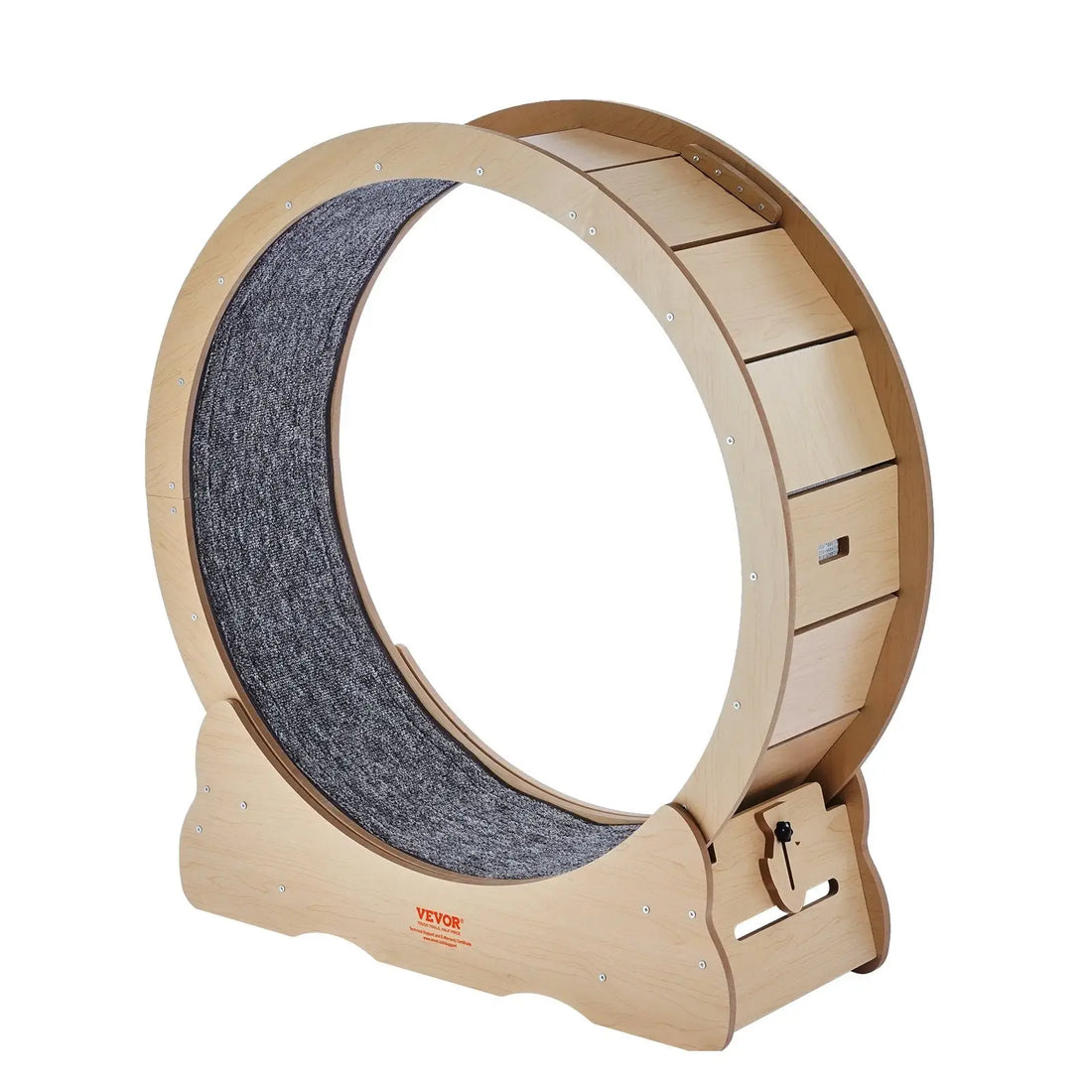 Cat Exercise Wheel Large Silent Wooden Treadmill 35.8in