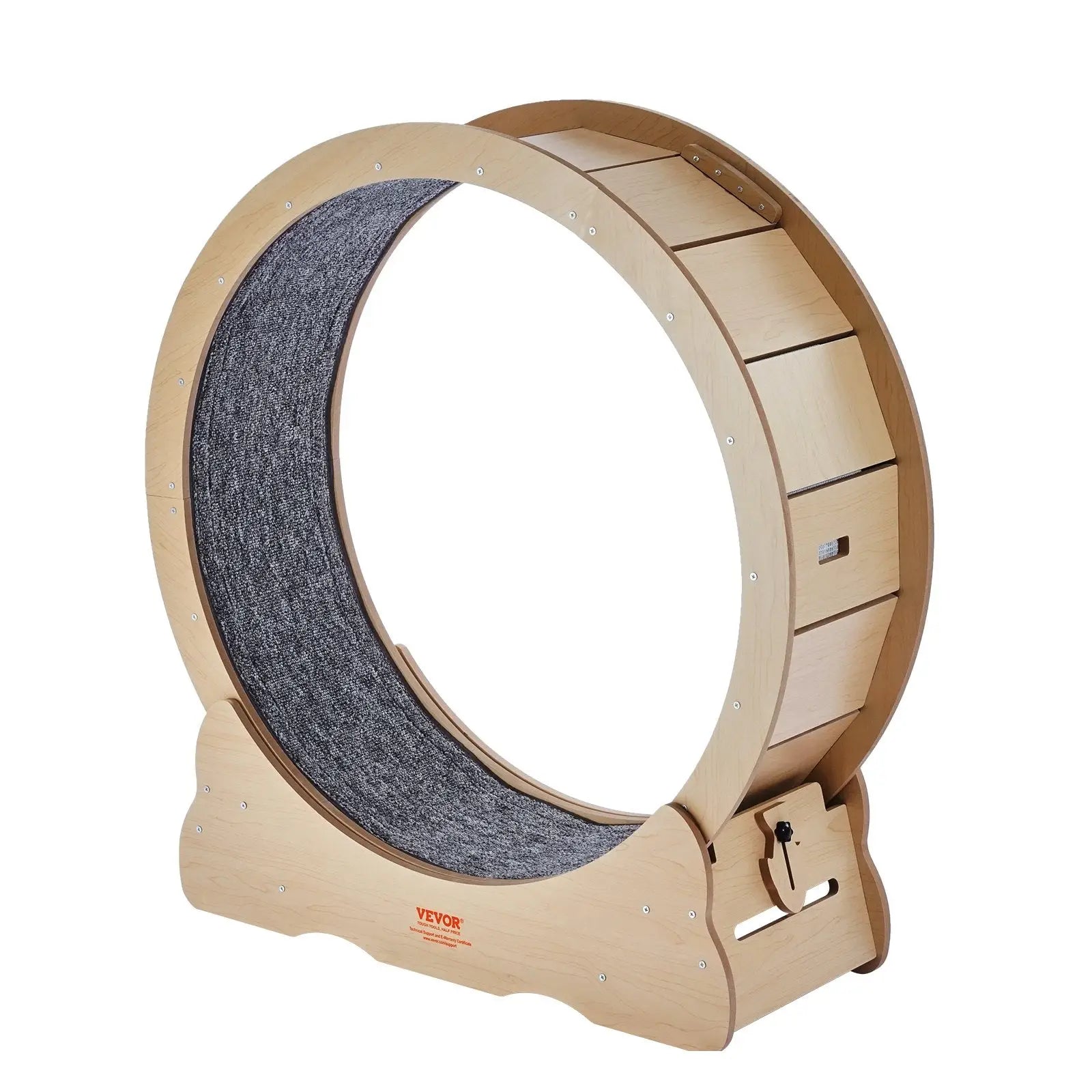 Cat Exercise Wheel Large Silent Wooden Treadmill 35.8in