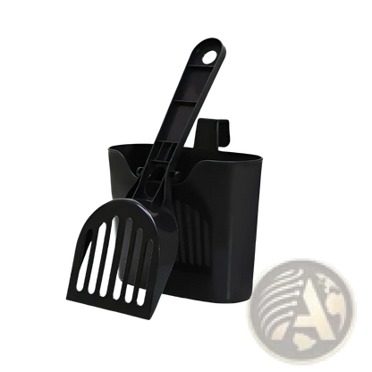 Cat Litter Scoop and Holder Set with Long Handle