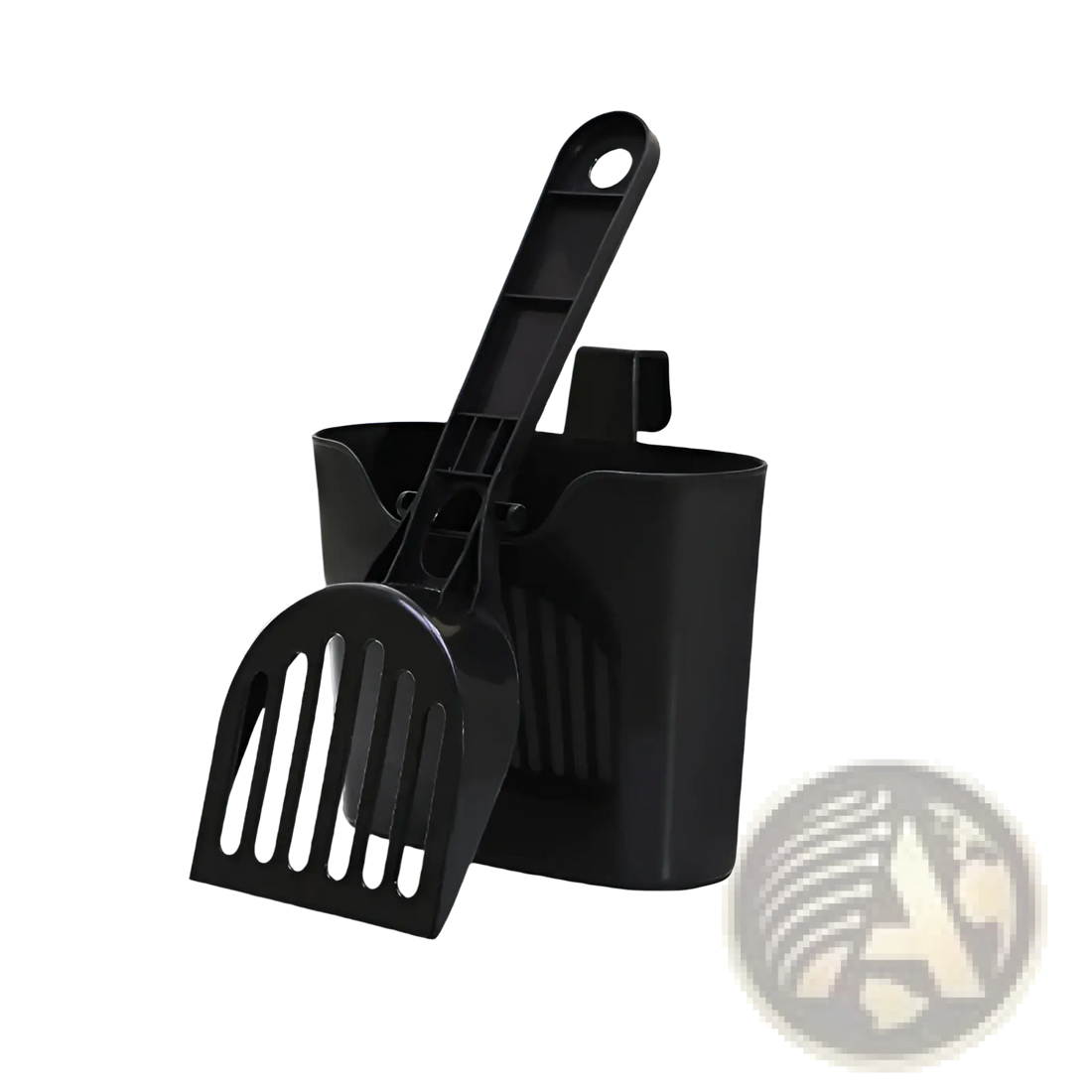 Cat Litter Scoop and Holder Set with Long Handle
