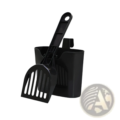Cat Litter Scoop and Holder Set with Long Handle