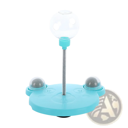 Cat Puzzle Toy Tumbler Food Dispenser with Suction Cup