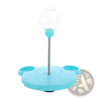 Cat Puzzle Toy Tumbler Food Dispenser with Suction Cup