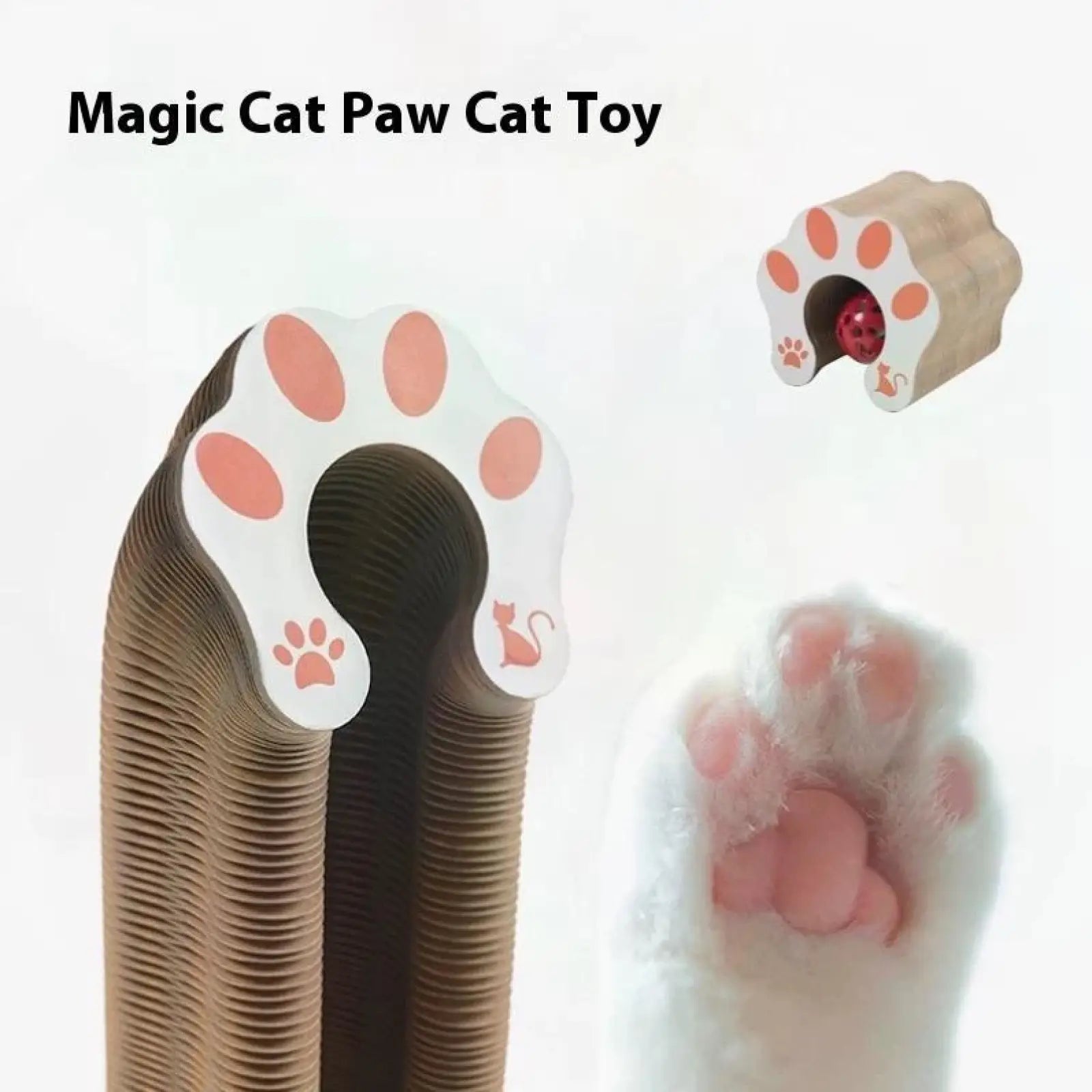 Cat Scratching Board Magic Organ Folding Toy