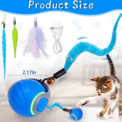 Cat Toy Ball Interactive Chittering Hunting Toy