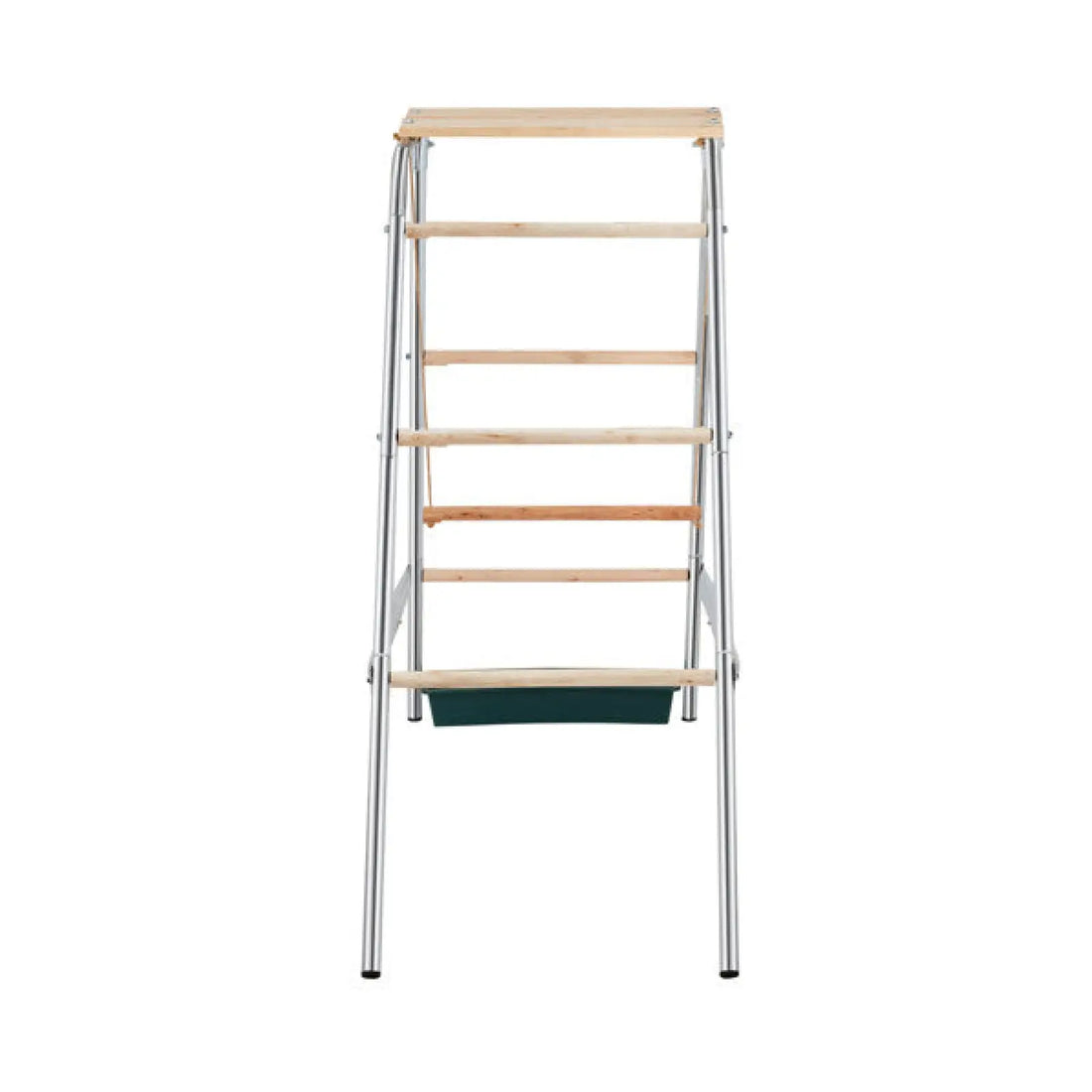 Chicken Perch 4 Tier Metal and Wood Outdoor Activity Stand