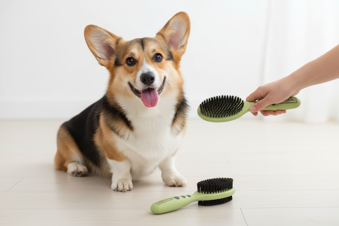 Dog - Safari Bristle Brush  - smalp