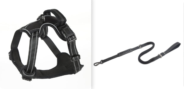 Reflective No-Pull Dog Harness Vest — Single &amp; Set Options