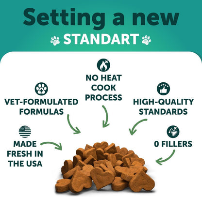 Calming Chews for Dogs 120 Count Anxiety Relief Turmeric &amp; Valerian