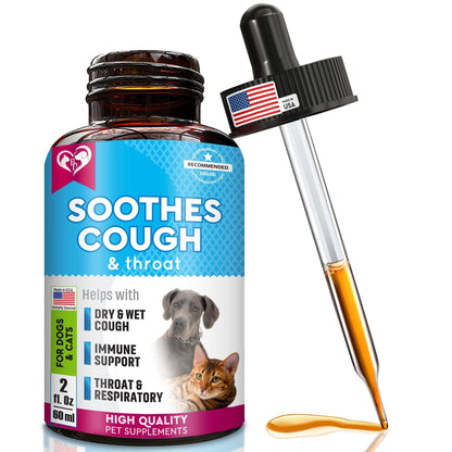 Kennel Cough Supplement for Dogs &amp; Cats Cold &amp; Cough Relief