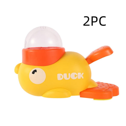 Dog Puzzle Feeder Interactive Pet Food Treat Dispenser Cartoon Duck Design Anti-slip Pets Automatic Feeder Toys For Dog Training Pet Products
