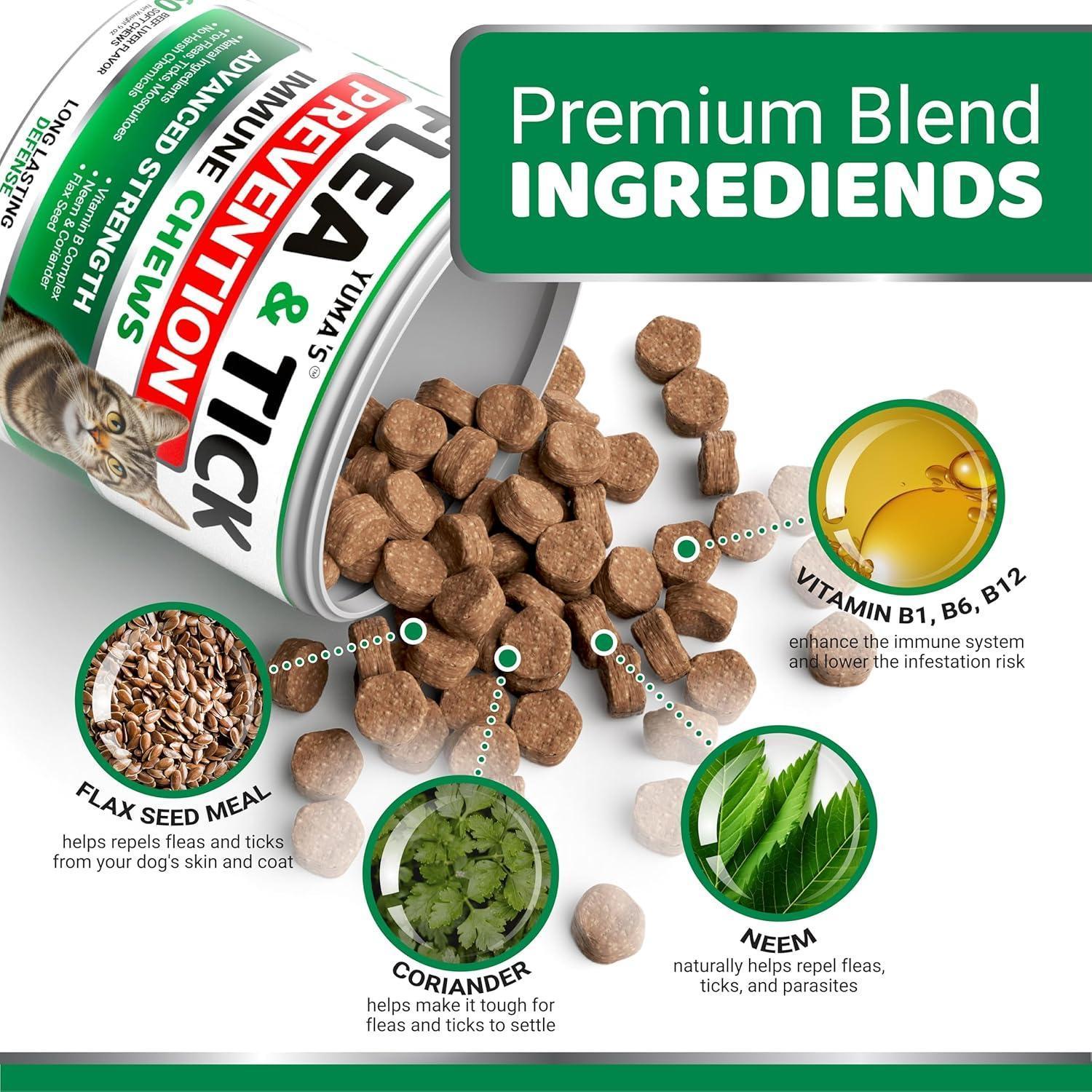 Flea &amp; Tick Chews for Cats