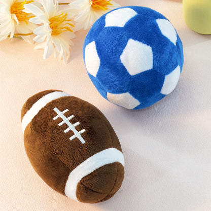 Football Rugby Interactive Puppy Training Toys Dog Pet Supplies