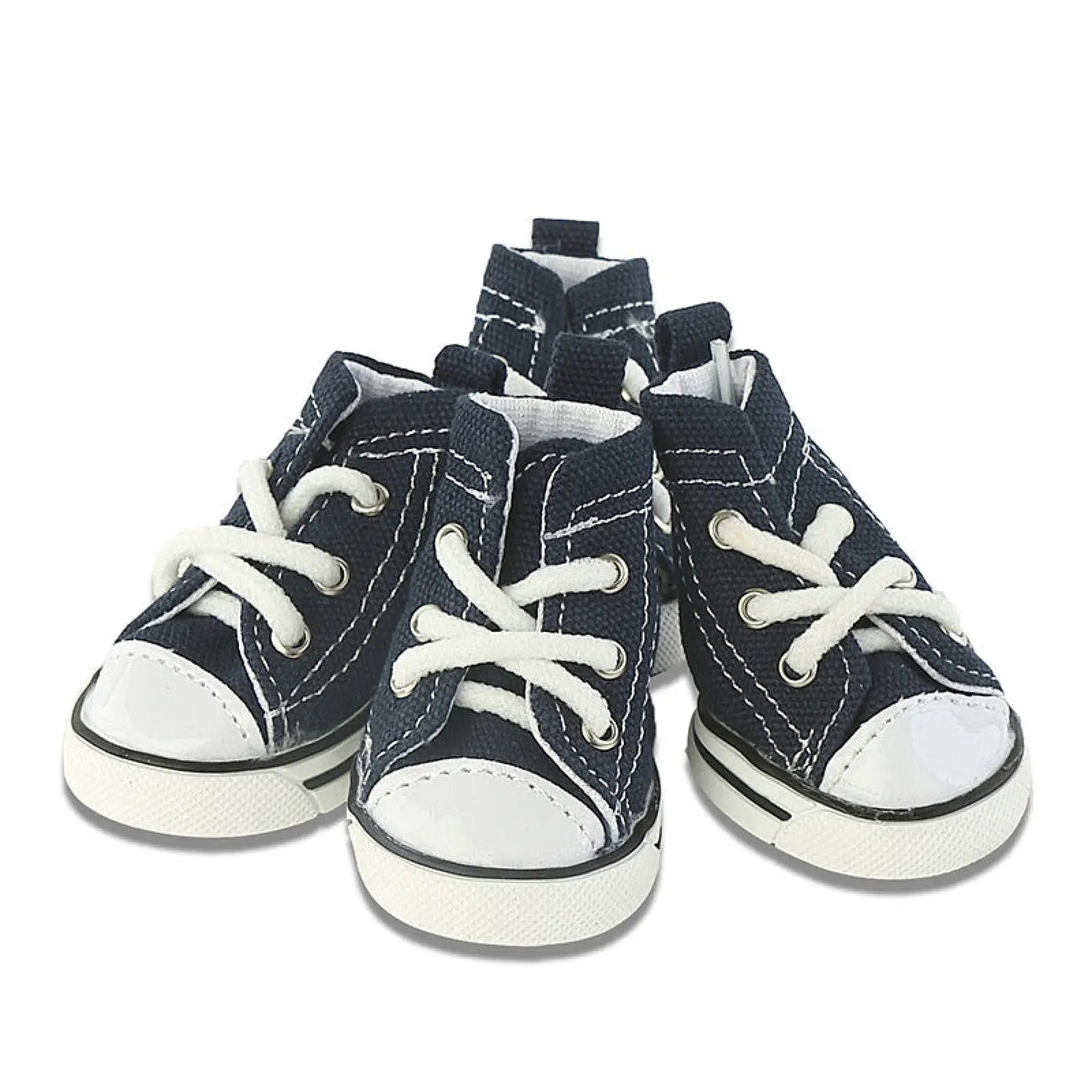 Denim Pet Shoes Breathable Canvas Sneakers for Dogs
