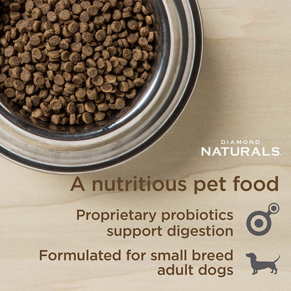 Diamond Naturals Small Breed Adult Dog Real Lamb Dry Food 18lbs.