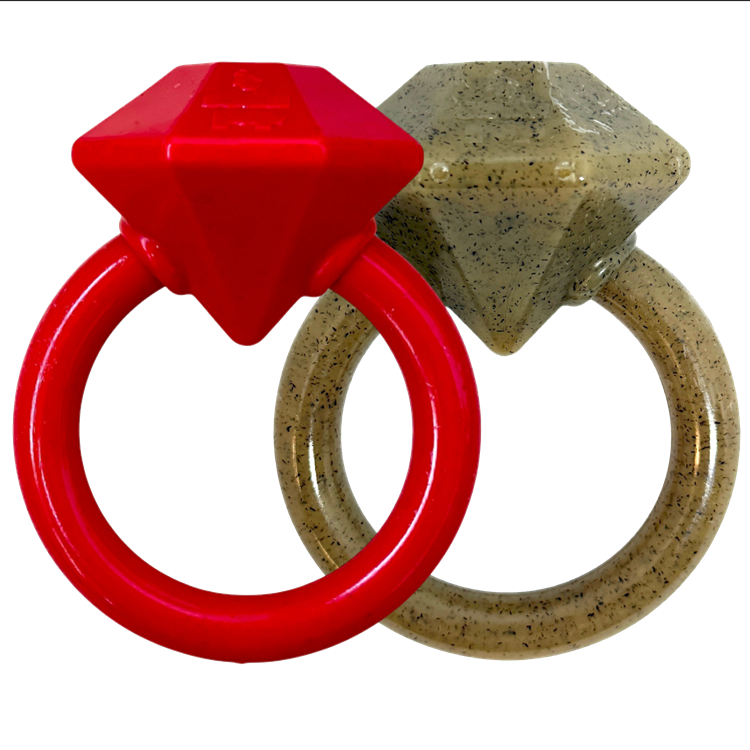 Diamond Ring Nylon Teething Ring for Puppies | Durable &amp; USA Made