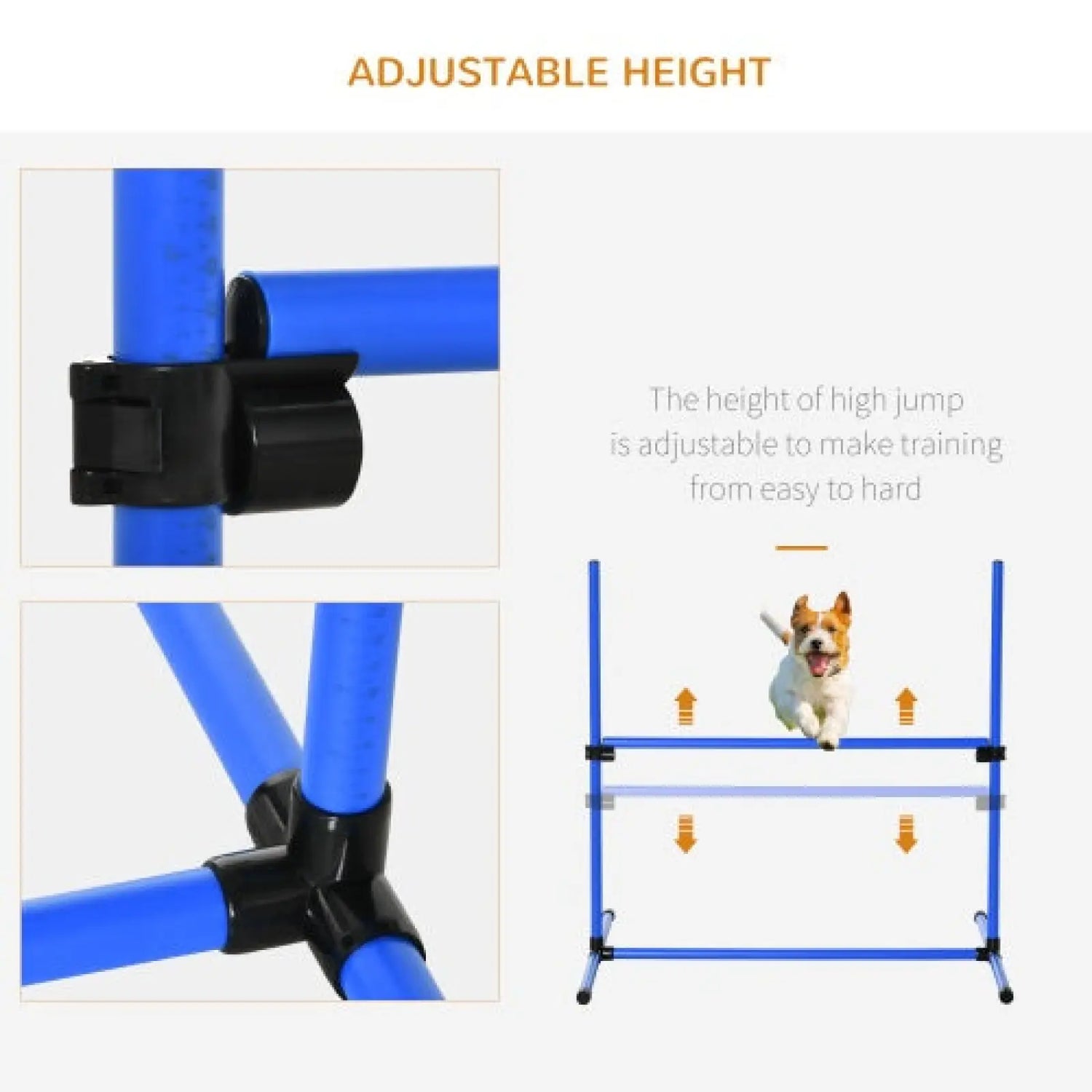 Dog Agility Training Equipment 4 Piece Jumping Set
