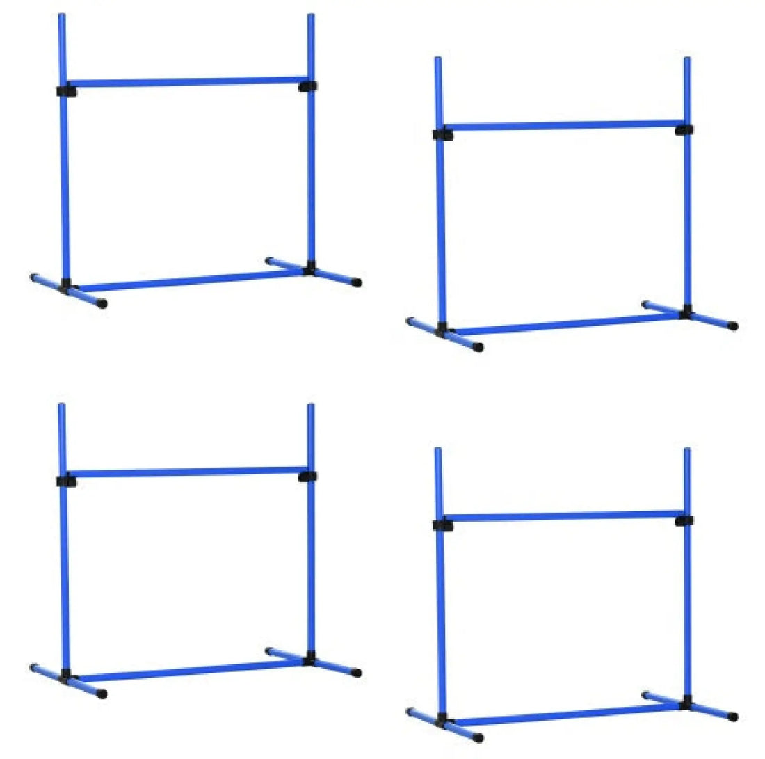 Dog Agility Training Equipment 4 Piece Jumping Set
