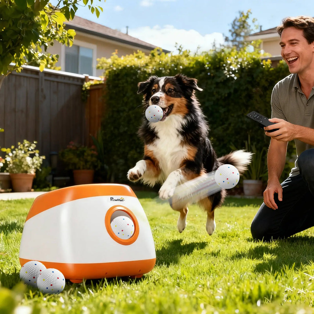 Dog Ball Launcher Automatic for Medium Large Dogs