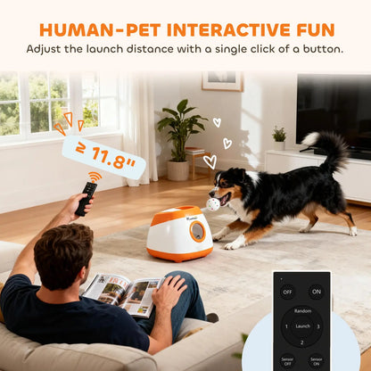 Dog Ball Launcher Automatic for Medium Large Dogs